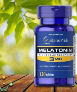 MELATONIN 5MG + Vitamin B-6 ميلاتونين 5 مج + فيتامين ب-6