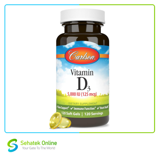 Vitamin D3 5000IU 120 Softgels