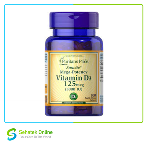 Vitamin D3 5000 IU 100Softgels