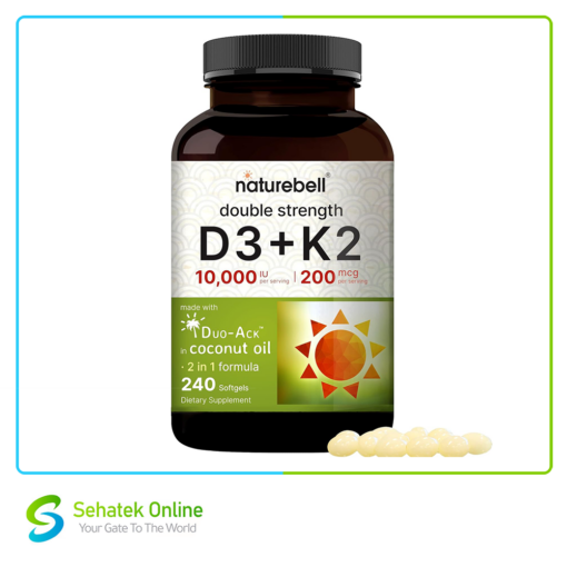 Vitamin D3 K2 MK7 240Softgels