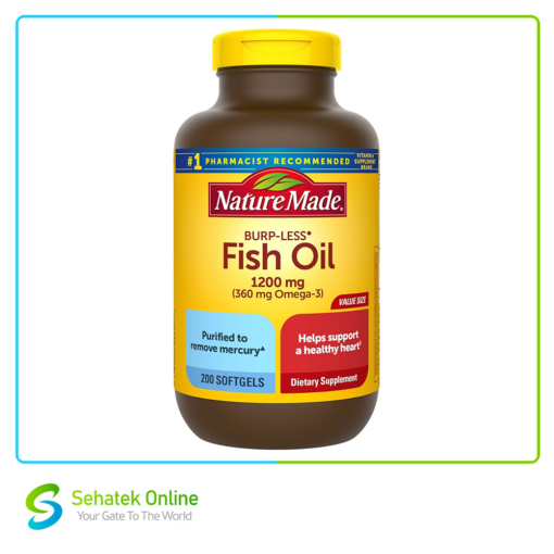 Fish Oil 1200mg Omega3 200Softgels