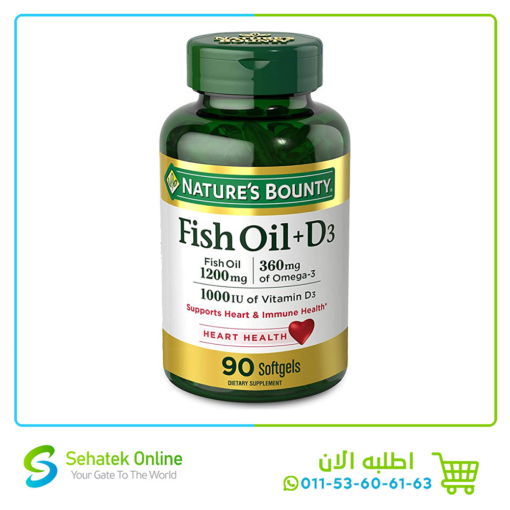 Omega 3+D3 90Softgels