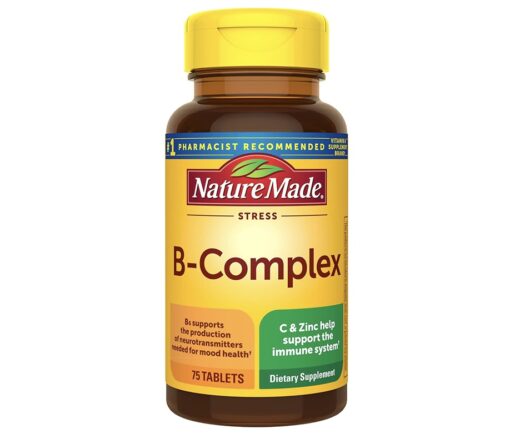 B Complex+ Vitamin C and Zinc 75Tablets