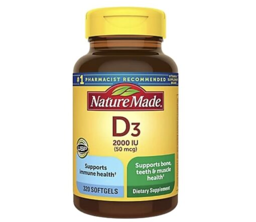 D3 2000IU 50mcg 320Softgels