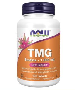 TMG Betaine 1000mg 100Tablets