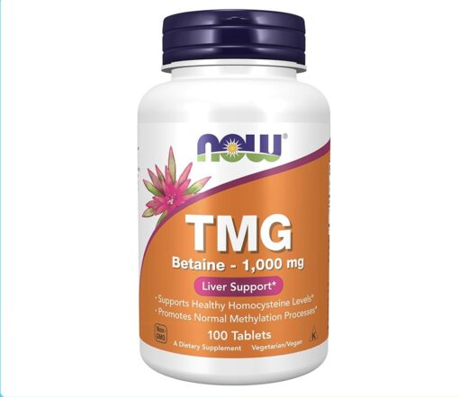 TMG Betaine 1000mg 100Tablets