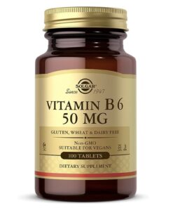 Vitamin B6 50mg 100Tablets