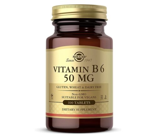 Vitamin B6 50mg 100Tablets