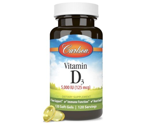 Vitamin D3 5000IU 120 Softgels