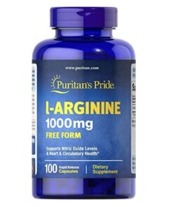 L-arginine 1000Mg 100Caps