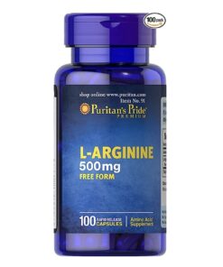 L-Arginine 500mg 100Caps