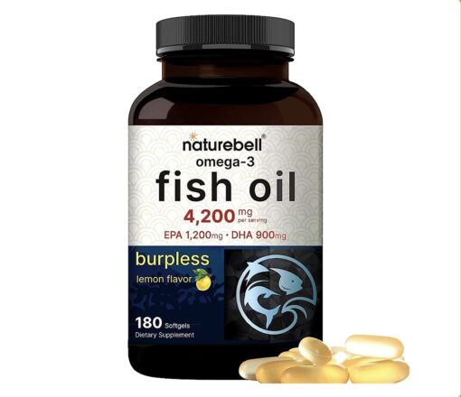 Omega3 Fish Oil 4200mg 180Softgels