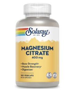 Magnesium Citrate 400mg 180Cap