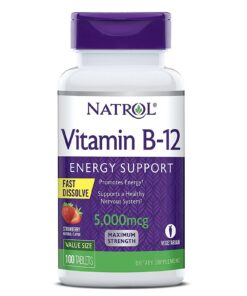 Vitamin B12 5,000mcg 100Tablets