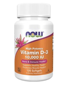 Vitamin D3 10000 IU 120Softgels