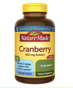 Cranberry with Vitamin C 120Softgel