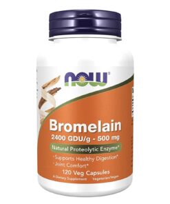 Bromelain 2,400 GDU/g- 500mg 120VegCapsules