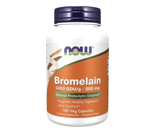 Bromelain 2,400 GDU/g- 500mg 120VegCapsules