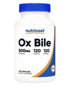 Ox Bile 500mg 120Caps