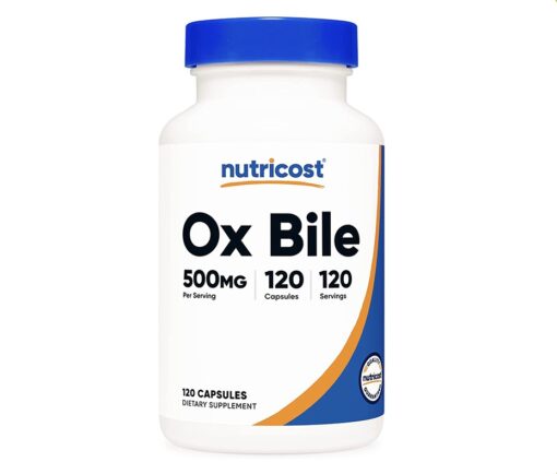 Ox Bile 500mg 120Caps