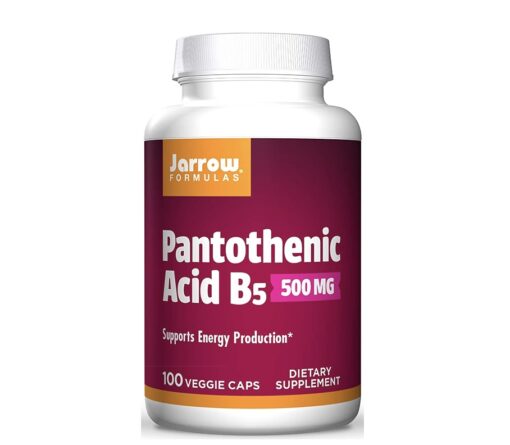 Pantothenic Acid B5 500mg 100Veggie Caps