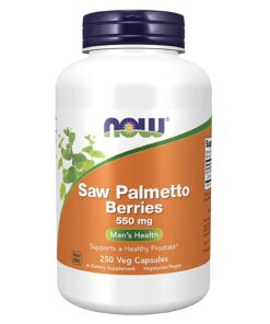 Saw Palmetto Berrie 550mg 250Veg Capsules