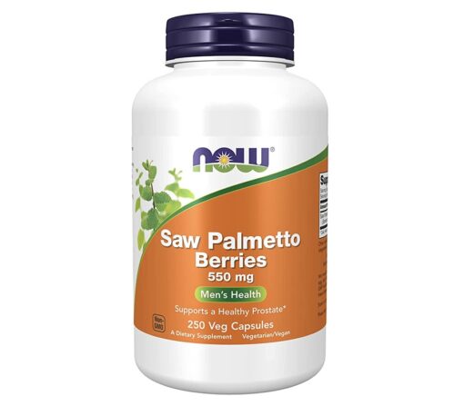 Saw Palmetto Berrie 550mg 250Veg Capsules