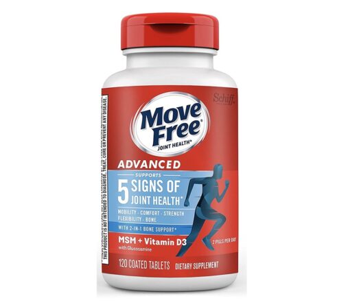 Move Free Advanced+Vitamin D3 120Tablets