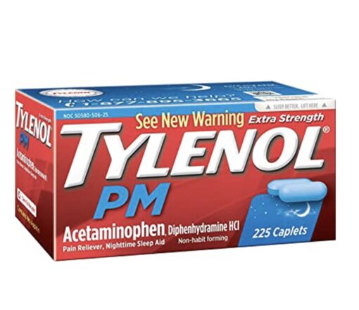 Tylenol Pm 225caplets