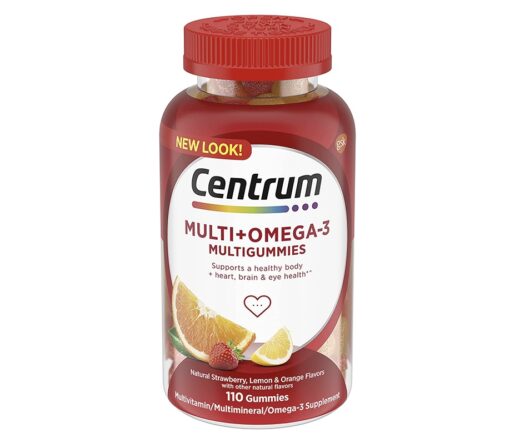 Centrum MultiGummies Omega3-110 Count