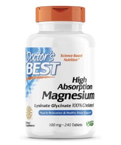 Magnesium Glycinate Lysinate 240Tablets
