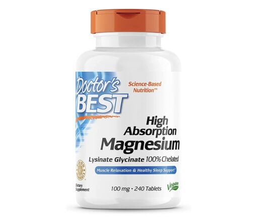 Magnesium Glycinate Lysinate 240Tablets