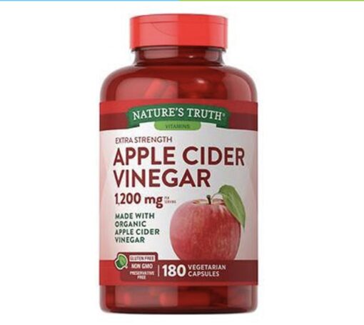 Apple Cider Vinegar 1200mg 180Capsules