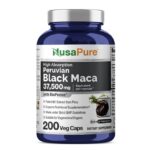 Black Maca Root 37,500mg 200Veggie Capsules