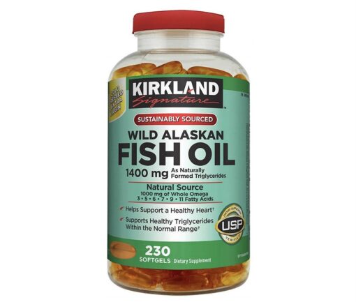 Wild Alaskan Fish Oil 1400mg 230SoftGels