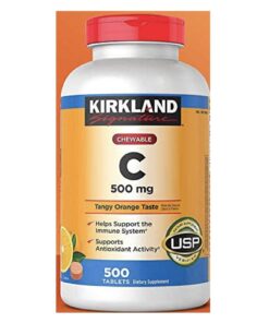 Vitamin C 500mg 500 Chewable Tablets