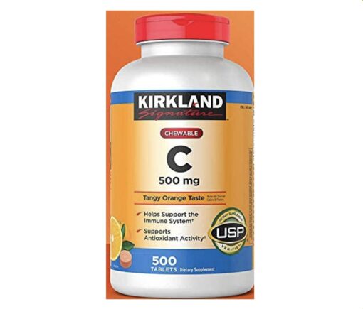 Vitamin C 500mg 500 Chewable Tablets