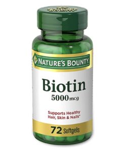 Biotin 5000mcg 72Softgels
