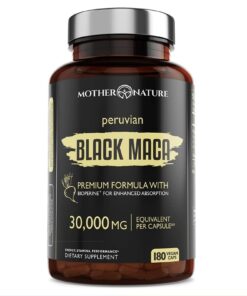 Black Maca Root 30,000mg 180Caps