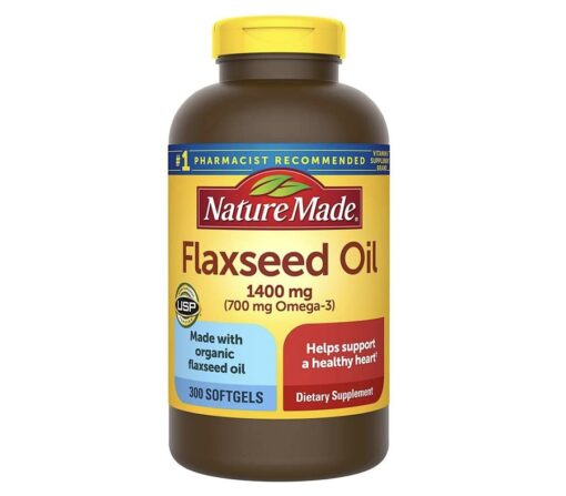 Flaxseed Oil 1400mg 300Softgels