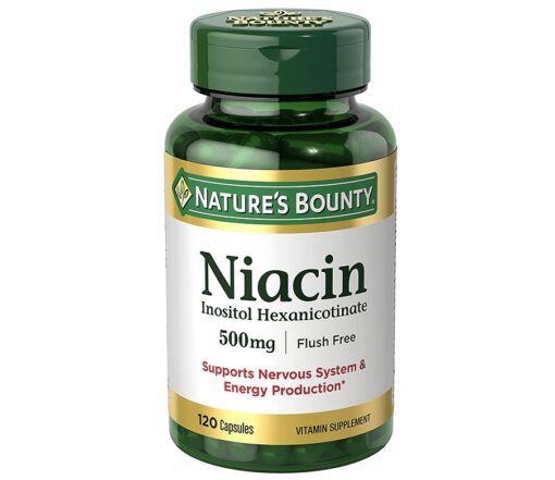 Niacin 500mg Flush Free 120Caps