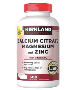 Calcium Citrate Magnesium and Zinc 500Tab