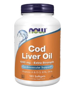 Cod Liver Oil 1000mg 180Cap
