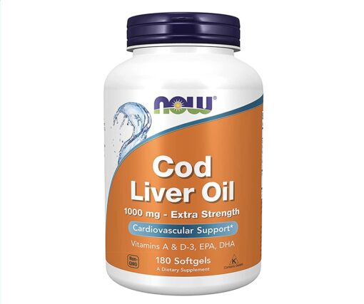 Cod Liver Oil 1000mg 180Cap