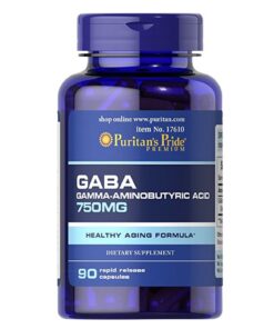 GABA 750Mg 90Caps