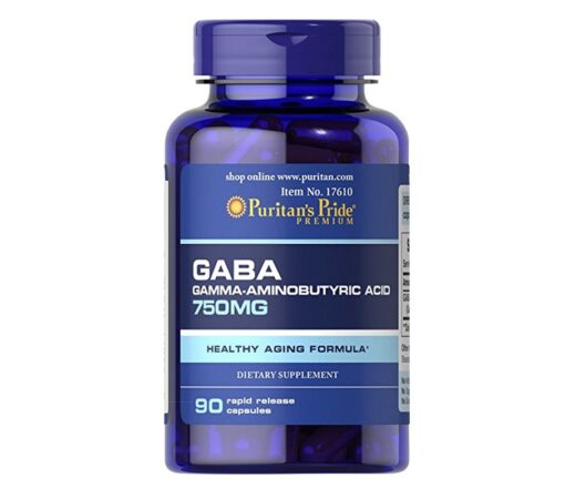 GABA 750Mg 90Caps