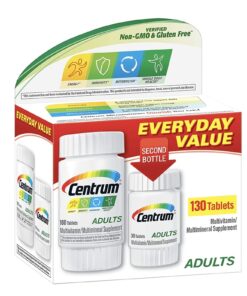 Centrum  Adults Tablets 100 Tablet + 30 Tablet Bonus