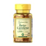 Beta Carotene 3000 mcg(10,000 IU) 100 Softgels