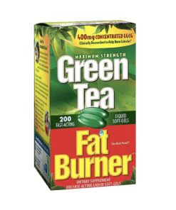 Green Tea Triple Fat Burner, 200 Liquid Soft-Gels