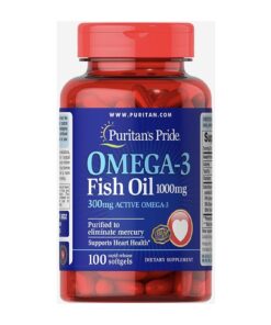 Omega 3 Fish Oil 1000 mg 100 cap